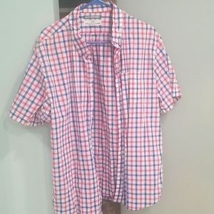 Mens plaid old navy shirt xxl slim fit